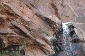 Waterfalls at Glen Eyrie 